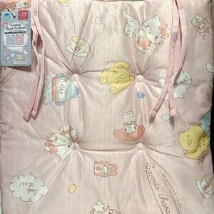 Sanrio Characters Pastel Pink Cooling Seat Cushion